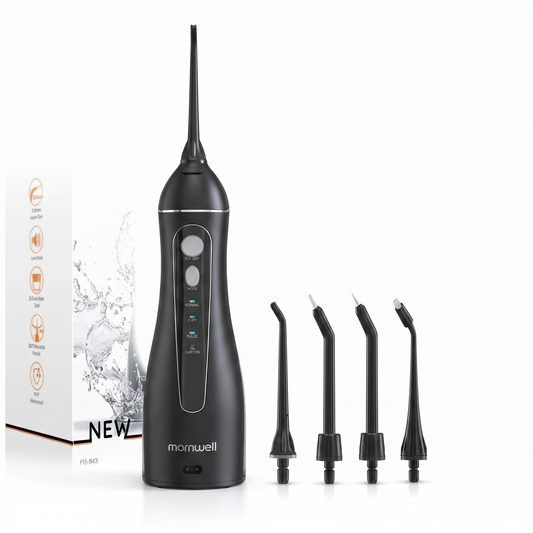 Portable F18 Water Flosser - pure white background