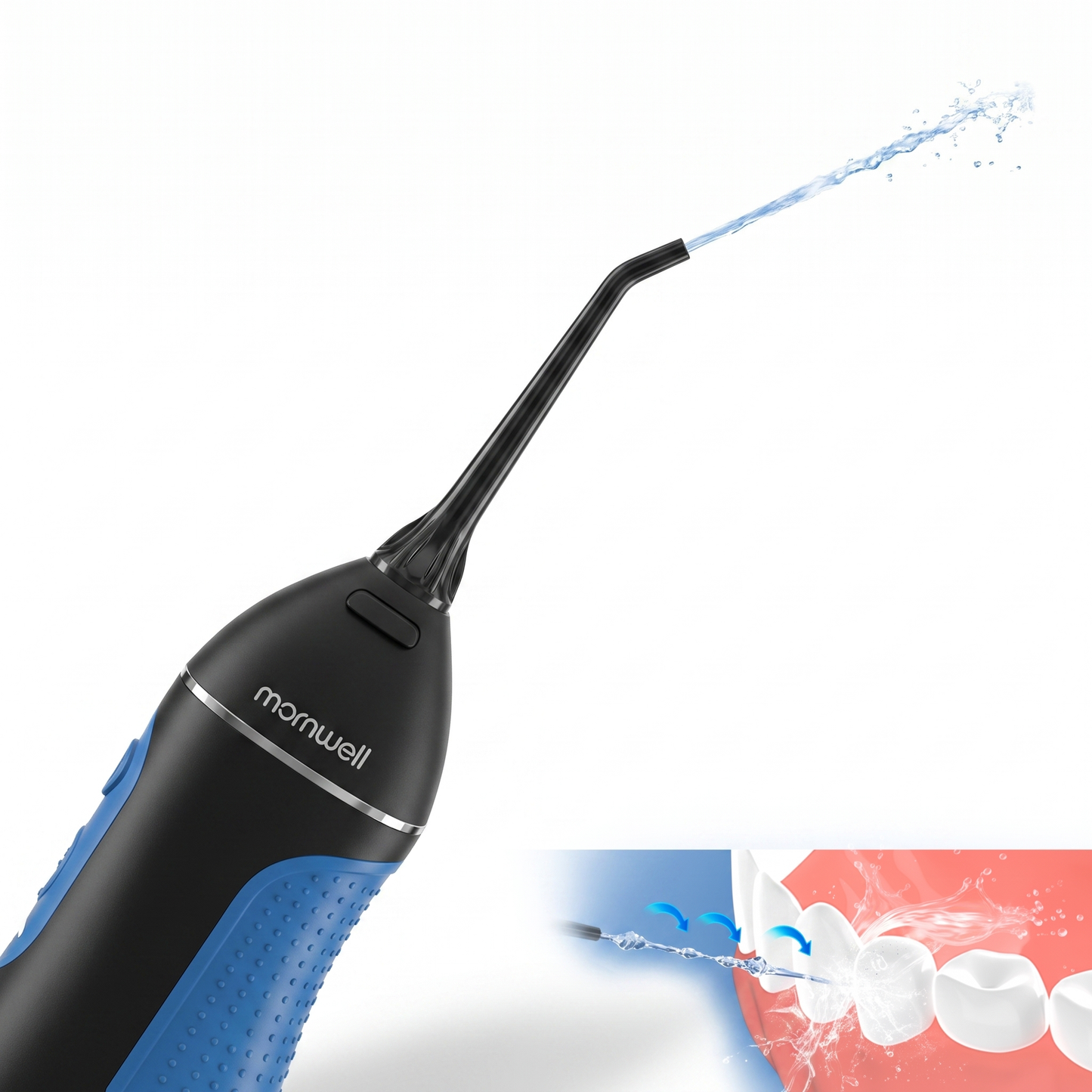 Portable F18 Water Flosser - pure white background