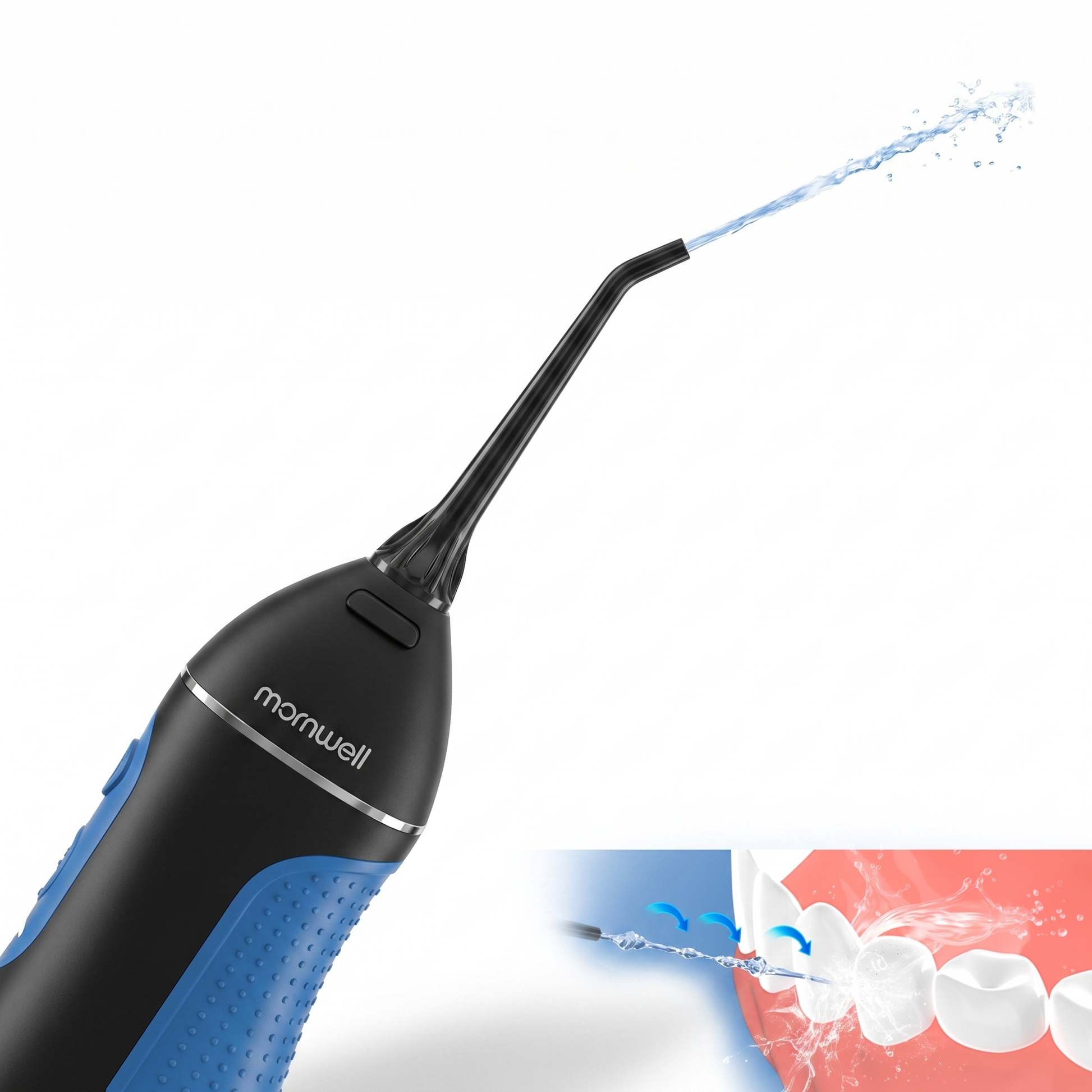 Portable F18 Water Flosser - pure white background